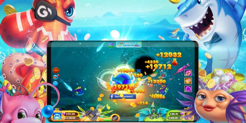 Một số loại vũ dùng để săn cá trong tựa game