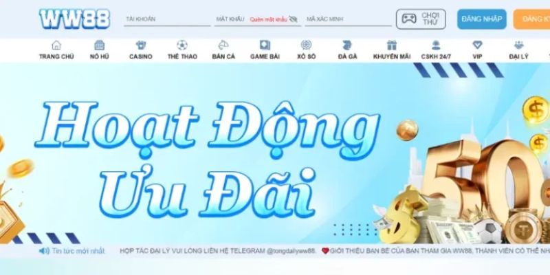 Tổng quan về đại lý WW88